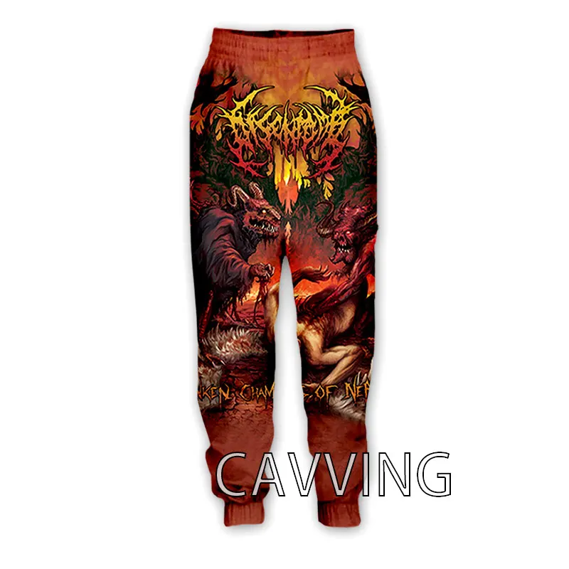New Fashion 3D Print  Disentomb  Band  Casual Pants Sports Sweatpants Straight Pants  Sweatpants Jogging Pants Trousers 5