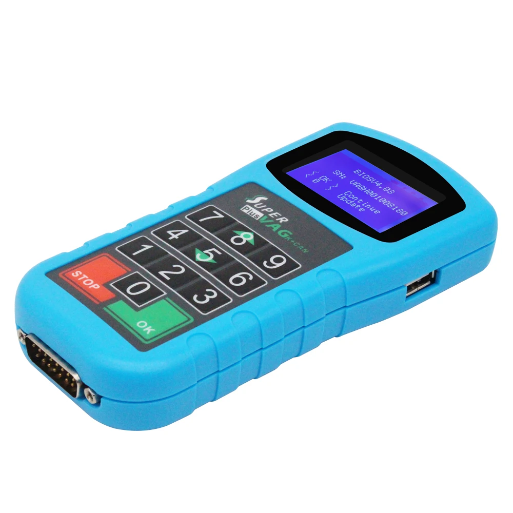 Супер для VAG K + CAN Plus 2 0 Диагностика коррекции пробега Pin считыватель кода SuperVAG