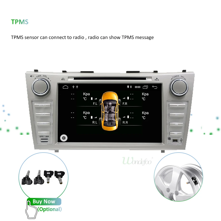 Cheap DSP IPS Android 9.0 4G 64G AV Output 2 DIN DVD PLAYER For Toyota Camry 2007 2008 2009 2010 GPS Radio Stereo Navigation Screen PC 23