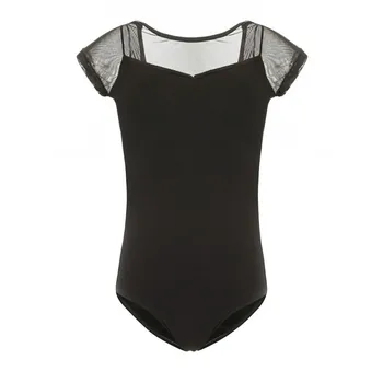 

Gym Suit Short Sleeve Gymnastic Clothing Mesh durable Gymnastic Ballet Dance Clothes Leotards For Girls