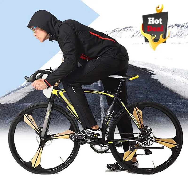 Maglia da ciclismo antivento antipioggia Set MTB abbigliamento da bici  indossare tuta manica lunga Mountain Bike abbigliamento sportivo  traspirante|Cycling Sets| - AliExpress