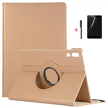 

iBuyiWin Smart Rotating PU Leather Case For Samsung Galaxy Tab S7 SM-T870 SM-T875 11 inch Tablet Funda Capa Cover+Film+Pen