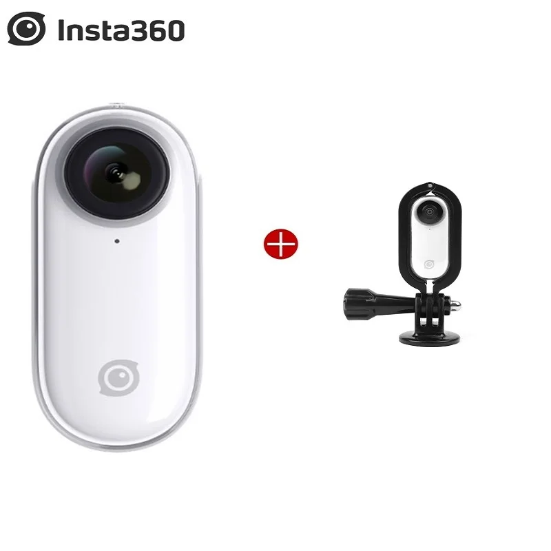 Insta360 GO новая Экшн-камера AI с автоматическим монтажом без рук Insta 360 Go самая маленькая стабилизированная камера для iPhone и Android - Цвет: Bundle 1