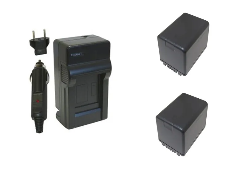 Зеленый VW-VBT380 VBT380 VBT190 батарея+ зарядное устройство для Panasonic HC-V720, HC-VX1, HC-V730, HC-V750, HC-V757, HC-V760, HC-VXF1, HC-VX870 - Цвет: Зеленый