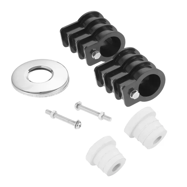 Úszómedence Létra Csere Csavargumi Lökhoroghorgony Kerek Escutcheon Standard Korlát Alkatrészszerelvények - Image 2