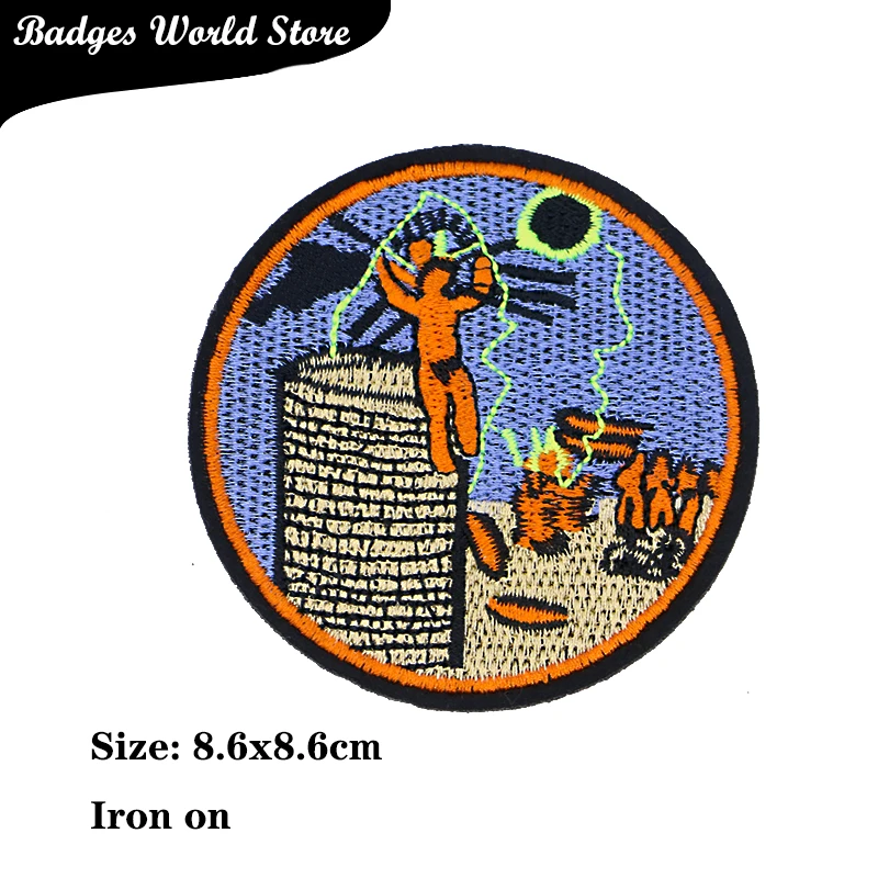 Tactique Sourire Maléfique Milspec Swat Brodé à Repasser Ou à Coudre