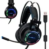 Profession Gaming Headset with BOX Deep Bass Game Headphones with Microphone for Computer Gamer 7.1 USB Channel Surround Sound ► Photo 1/6