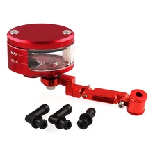 Высокое качество Универсальный Мотоцикл с ЧПУ сцепления тормозной насос бачок резервуар масляный стаканчик для автомобилей мотоциклов