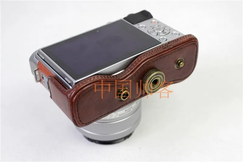 Полный корпус Точная посадка из искусственной кожи чехол для Fujifilm Fuji X-A7 XA7 X-A5 X-A20 xa5 xa20 15-45 мм крышка объектива с плечевым ремнем
