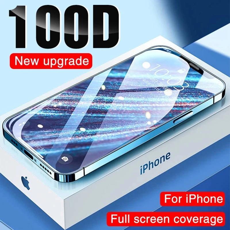 Защитное стекло закаленное для iPhone 11/12/13 Pro/Xs Max/X/XR | Мобильные телефоны и