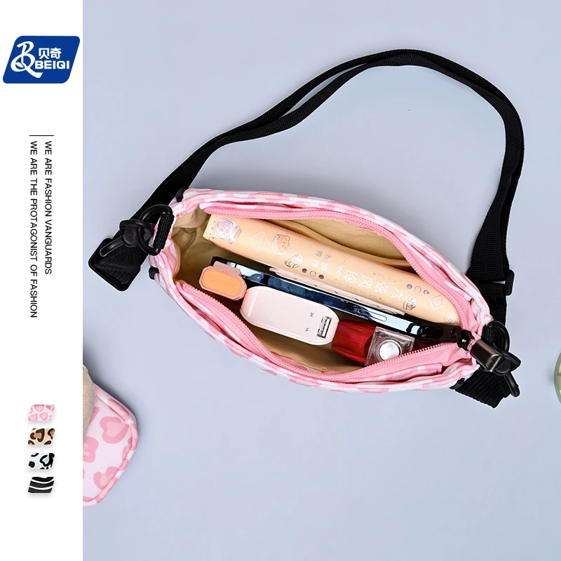 BQ Winter Style Sweet Cute Cartoon Mini Crossbody Purse Cross Body Single Shoulder Messenger Bag Set For Women Girls Casual