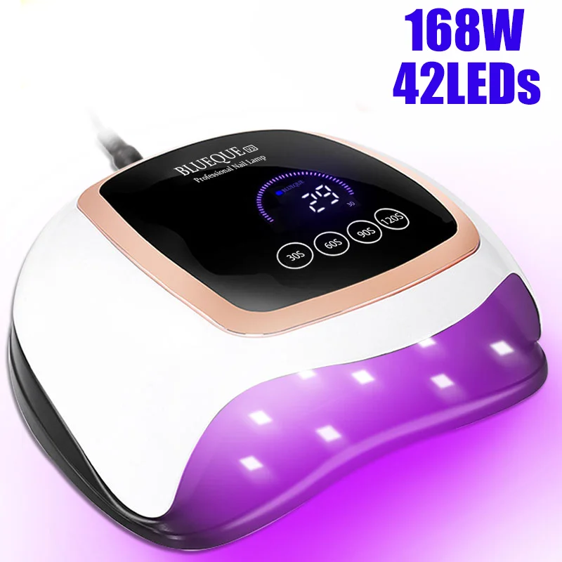 

UV LED Lamp For Nails Gel Dryer With 42LEDs For Manicure Gel Polish Motion Sensing Home Use Professional LED Lamp Dropshipping
