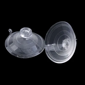 

100 Pcs/Pack High Quality Sucker Suction Cups High-end Mushroom Head Suckers Cup Button Transparent Rubber Suction Cup Zuignap