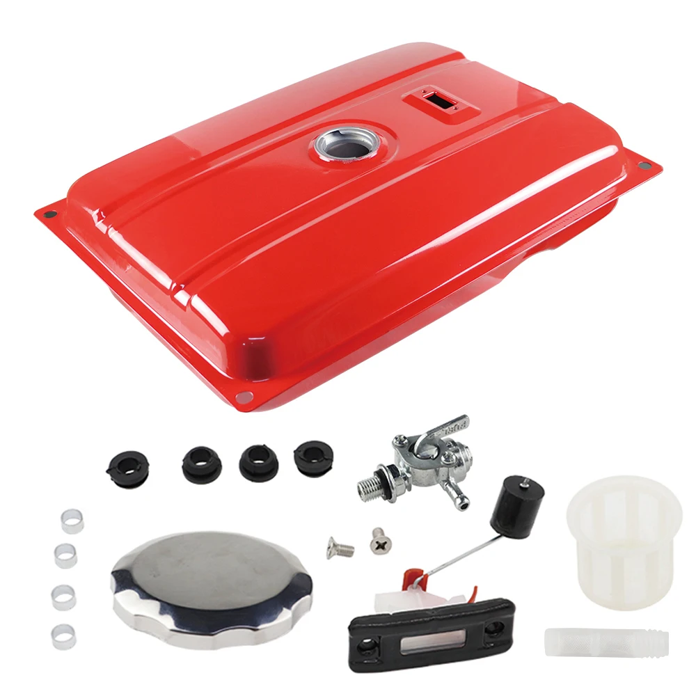 Universal 7 Gallon Gas Tank Fuel Tank For Generator W/ Gauge Petcock