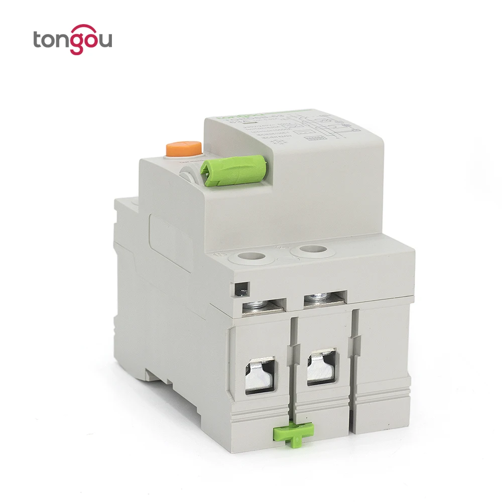 2P 4P 63 ампер Тип B 10KA RCCB RCD 230 В 400 в 30 мА УЗО TORD6B-63