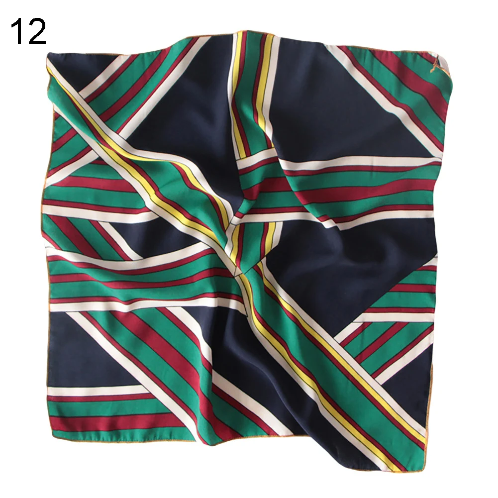 Теги de moda bufanda высокое качество para mujer pequeños cuadrados suaves bufanda фарфор de la cabeza con estampado de r