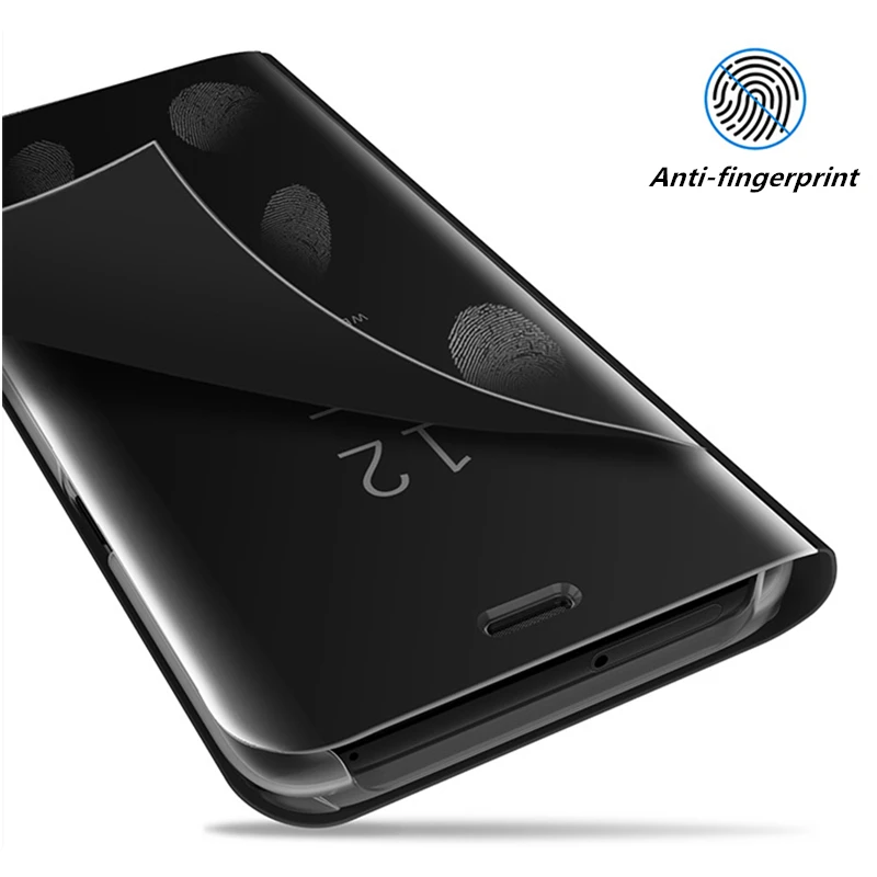 Умный зеркальный флип чехол для Xiaomi Redmi Note 9 8 7 Pro 8T 9A 9C 8A K20 K30 Ultra 7A 6 5 4X кожаный
