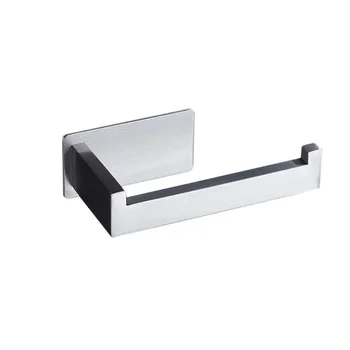 

Wall Mounted Toilet Paper Holder Stainless Steel Tissue Paper Holder Toilet Roll Dispenser Bathroom Roll Paper Hanger