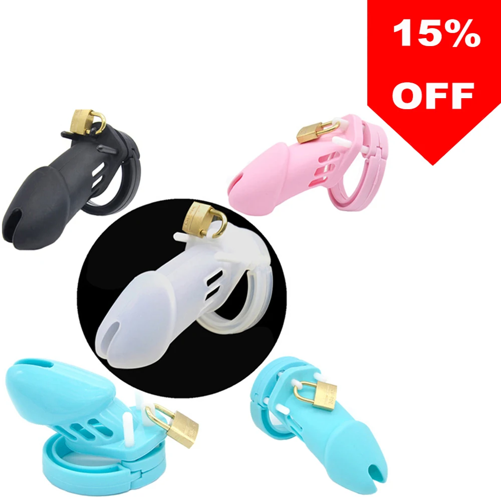 Manyjoy Мягкая силиконовая клетка для пениса целомудрия мужчин интимные игрушки с 5