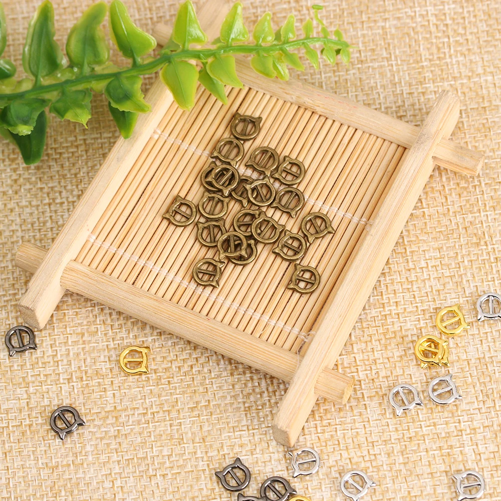 20/40 шт Мини Металл Тип DIY куклы пряжки ультра-маленькая кукла Тройная пряжка для пояса, мягкие игрушки куклы одежда обувь Запчасти