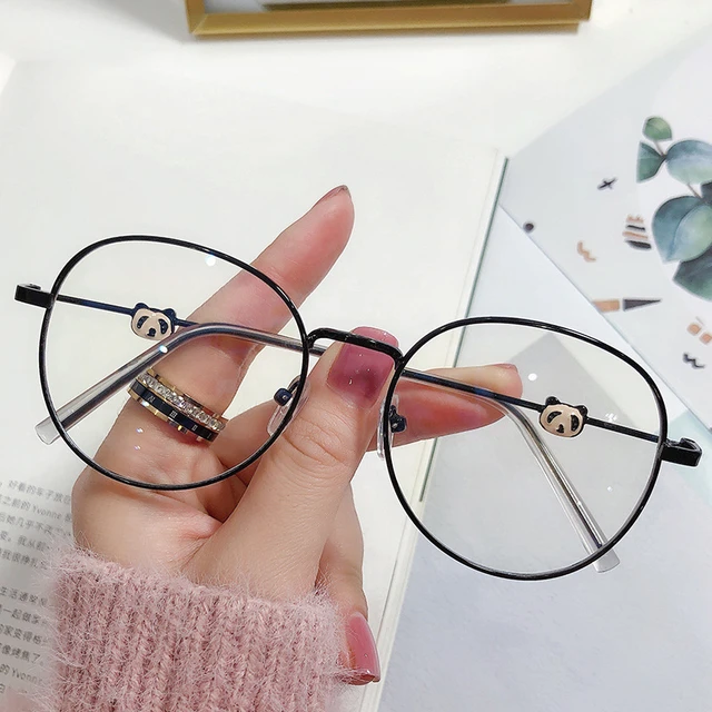 2023 New Fashion Anti-blue Light Women Eyewear Retro Transparent Eyeglasses  Frame Trend Optics Computer Eye Glasses - Eyeglasses Frames - AliExpress