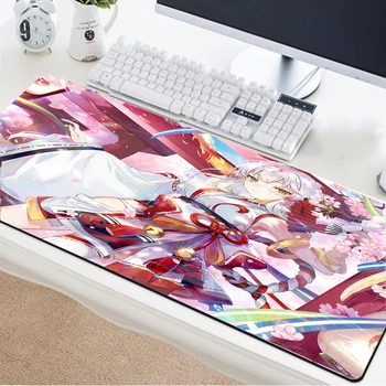 

Yuzuoan Programming Mouse Pad Non-slip Rubber Lock Durable Carpet Mat Custom LOGO PC Keyboard Large Comfortable Game Mat for LOL