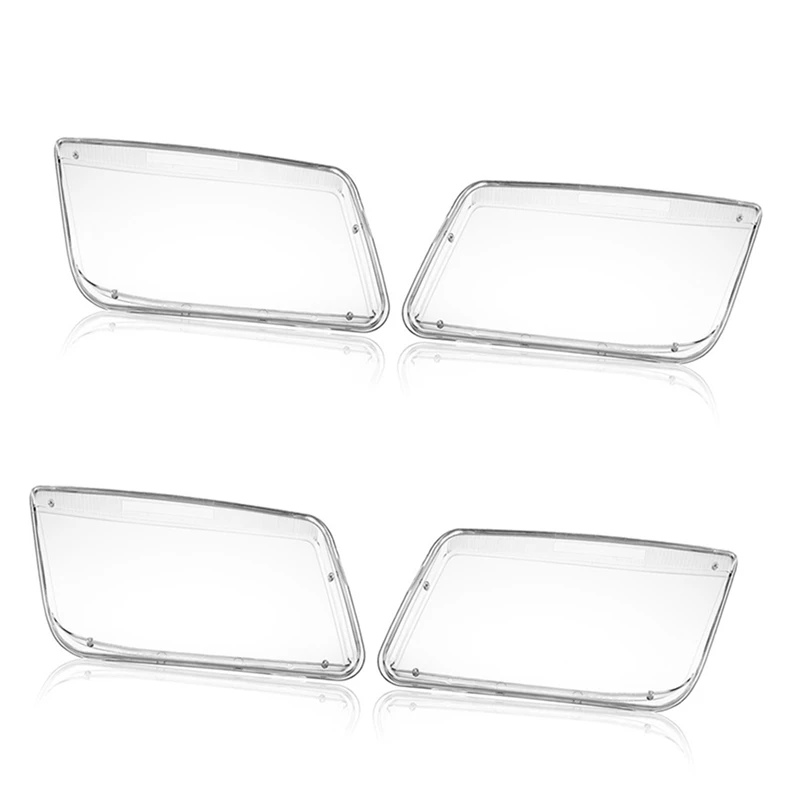 

2x New Replacement Plastic Headlight Lenses Cover for 99-05 VW Jetta Bora MK4 Left & Right