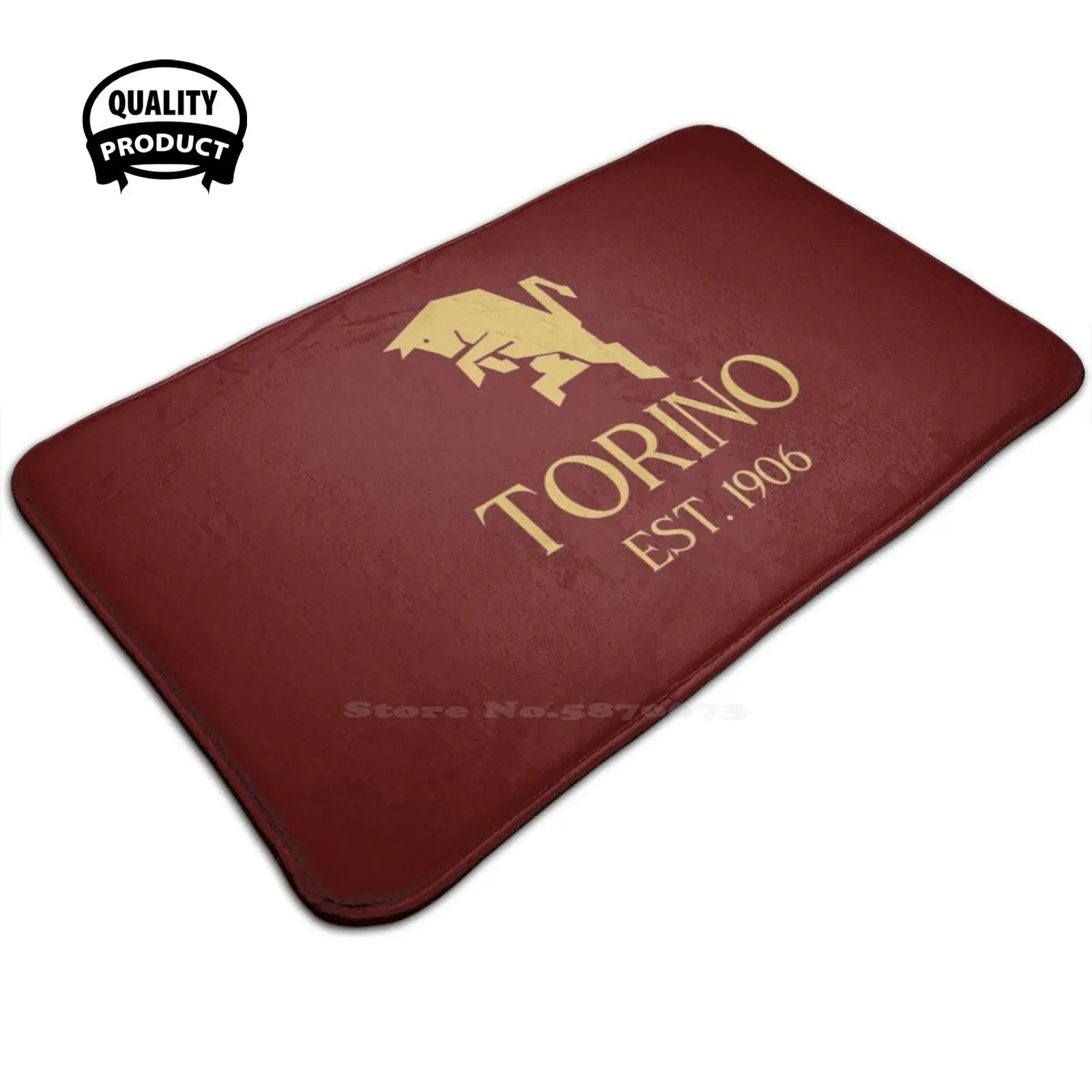 Torino Gold Soft House Family Tappetino Antiscivolo Tappeto Torino Torino Torino Football Club Il Toro Torino Monte La Granata Il
