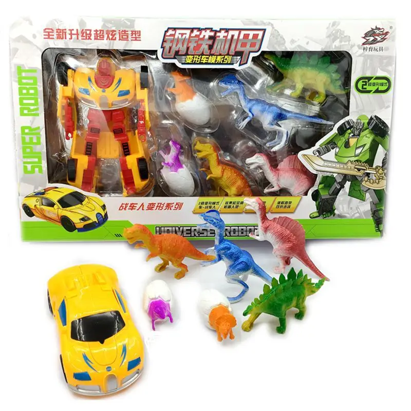 

Transformation Robot Models Robot And Tank Two Modes with Dinosaur Set