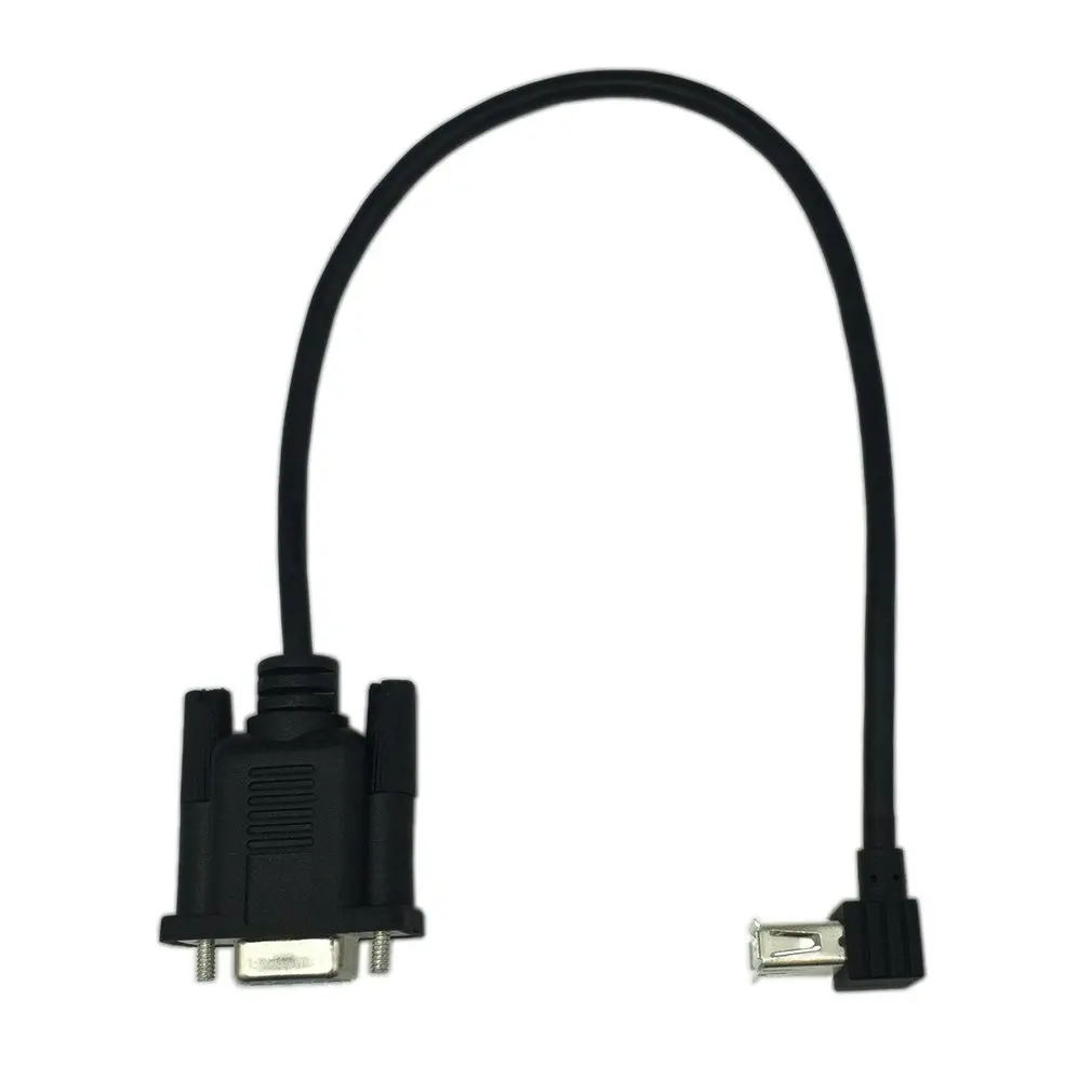 USB 2,0 A Женский к RS232 DB9 Женский последовательный кабель адаптер конвертер Встроенный с микропроцессорный набор FTDI надежные адаптеры