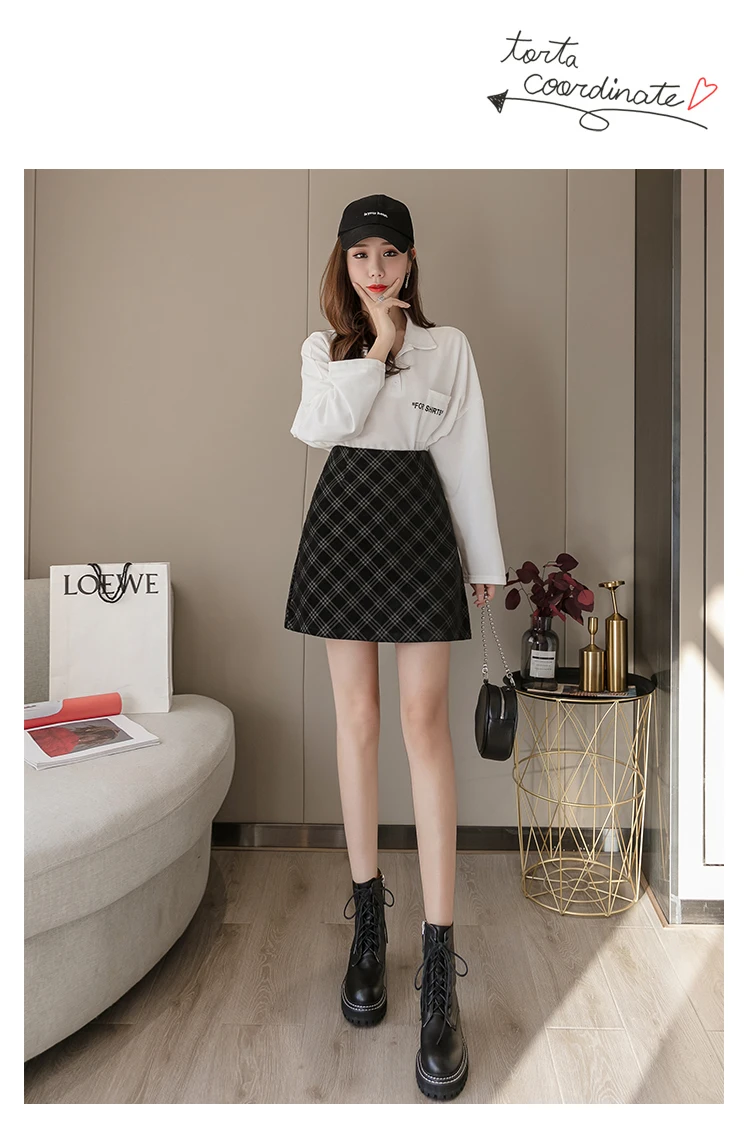 The new corduroy skirts the a-line skirt