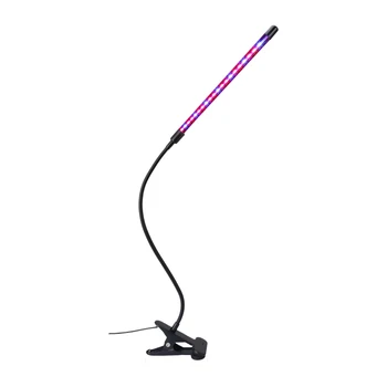 

Clip Mount LED Plant Grow Light USB Connection Dimmable Auto On Off Flower Seedling Multi Modes Indoor Fill Full