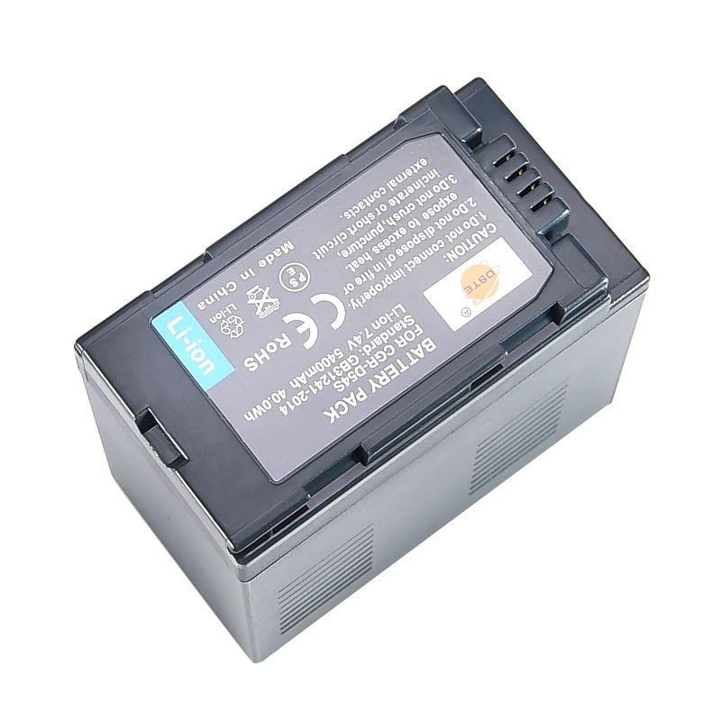3 шт. 5400 мАч 7,4 V CGR-D54S CGR-D32O/D28S D54 DSTE Камера Батарея для цифрового фотоаппарата Panasonic MV100 MV200 DVX100 DV203 GS15 EX3 DS990 DS88K