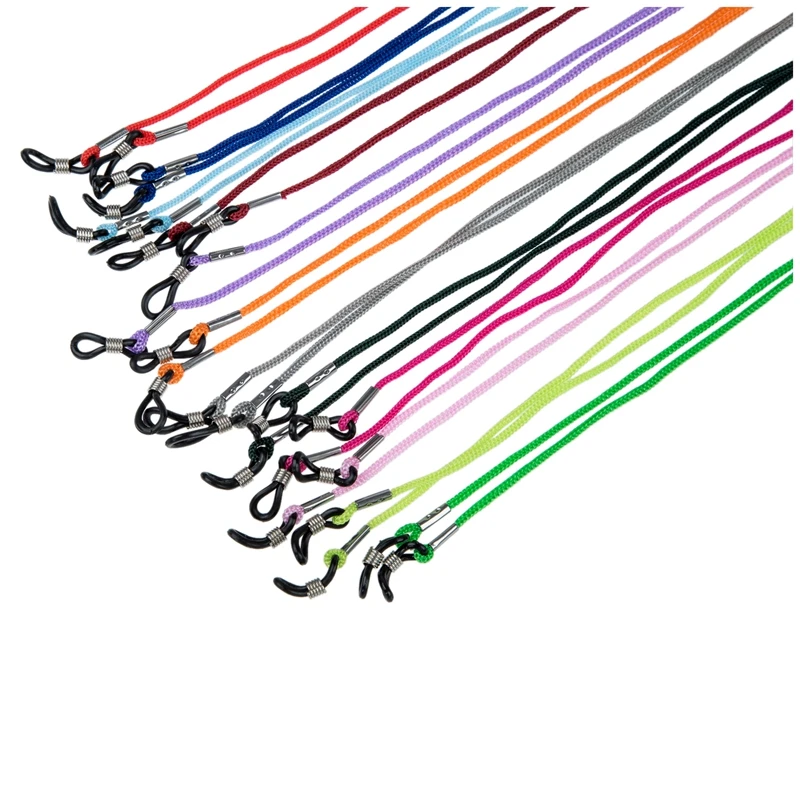 Nylon Eyeglass Holder Sunglass Eyewear Cord Neck String--Assorted Color 