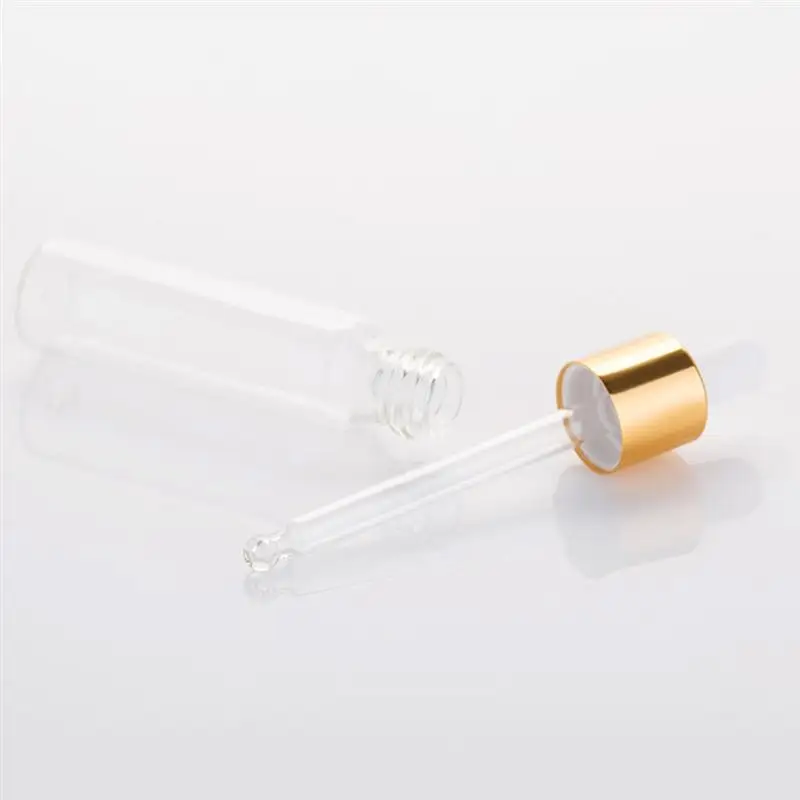 50Pcs Essential Oil Bottle Mini Bottle Liquid Empty Bottles For Camping Outdoor Empty Refillable Glass For Oil Liquid Perfume