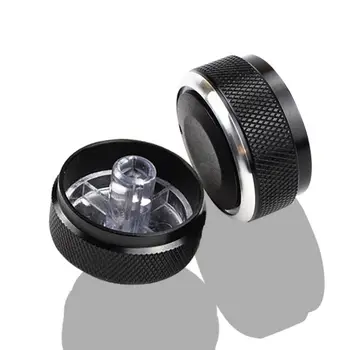 

3pcs Car Air Condition A/C Panel Control Switch Knob Cover For Mazda 3 M3 04-09 Aluminum Alloy PC ABS Switch Knob Covers