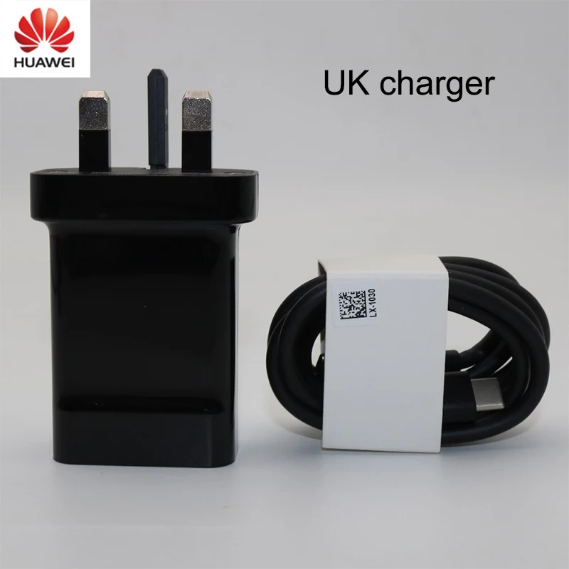 Оригинальное быстрое зарядное устройство для HUAWEI 5 В 3 А адаптер и двойной кабель