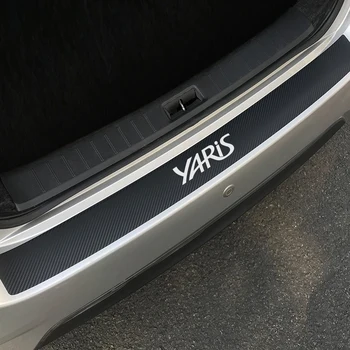 

For Toyota Auris C-HR RAV4 Yaris Land Cruiser Avalon Highlander Mirai Avensis Prado Prius Car Rear Bumper Stickers Accessories