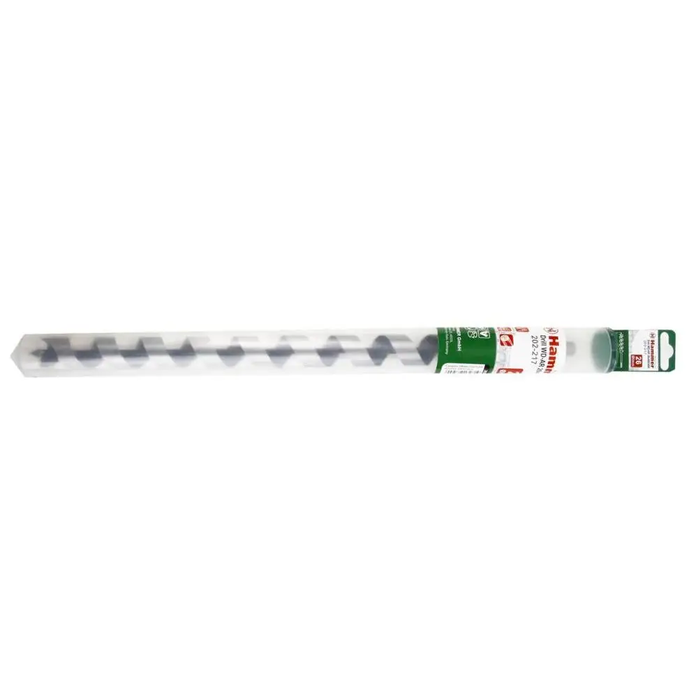Сверло HAMMER Flex 202-217 DR WD AR 26мм*460/400мм дерево, спиральное