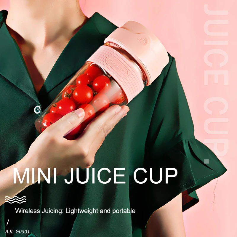 

Fruit Juicer Machine Wireless Cup Mini Home Carrying Juicer Machine Portable Juicer Portable USB Rechargeable Electric