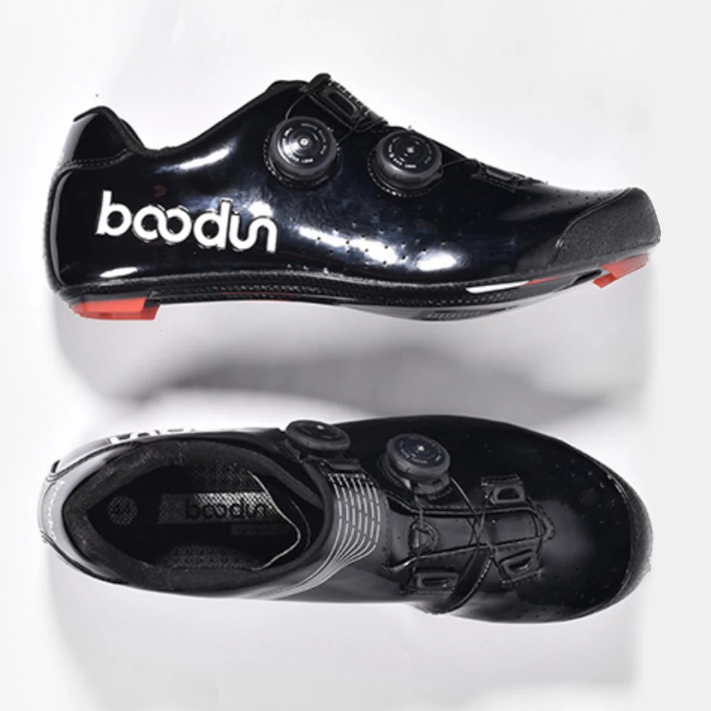 Обувь для шоссейного велоспорта, горного велосипеда, гоночная обувь для мужчин и женщин, кроссовки на шнуровке, sapatilha ciclismo - Цвет: Black 42