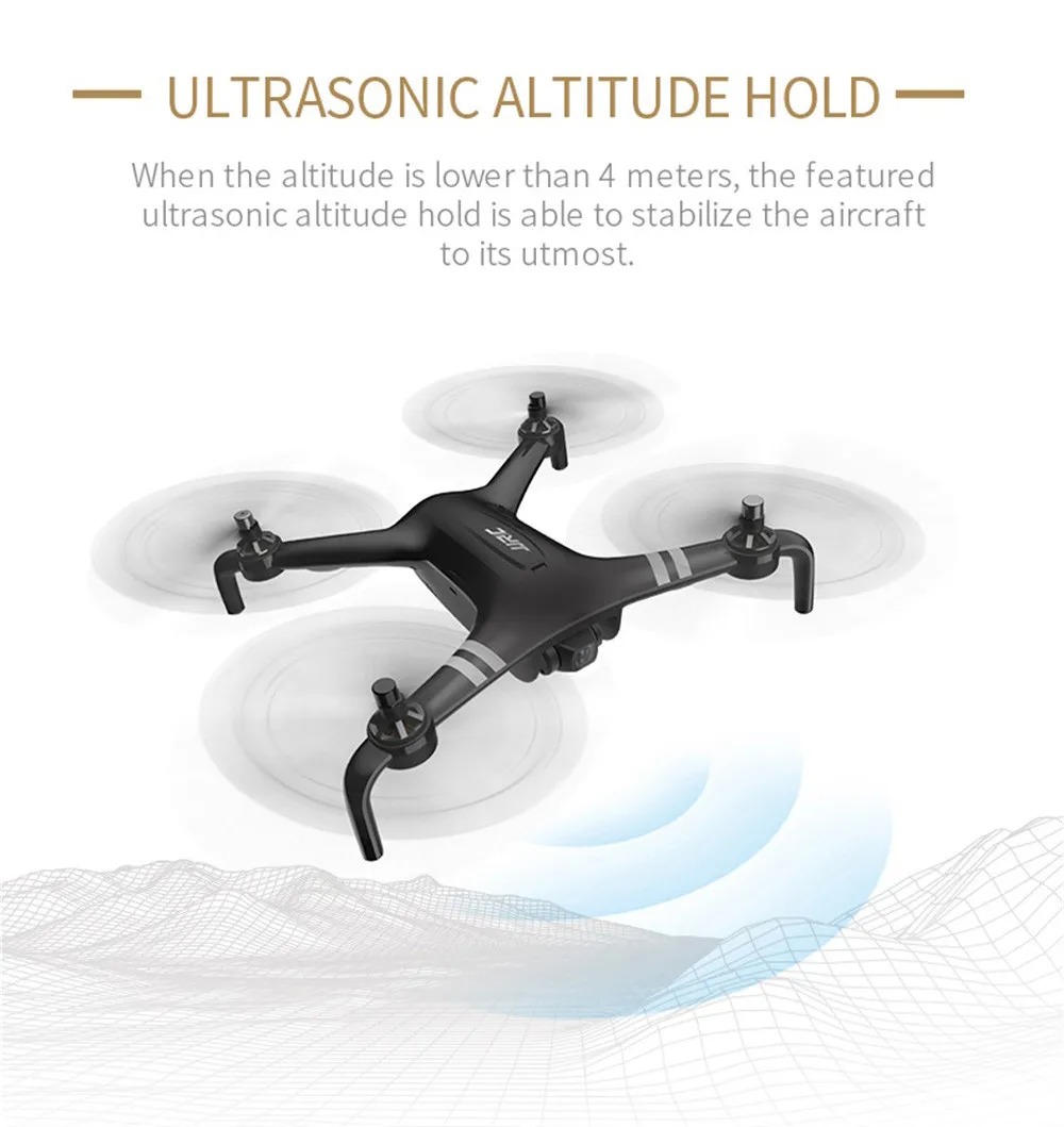 JJR/C X7P Smart Drone 5G WiFi FPV 4K HD камера RTF бесщеточный двигатель gps+ оптический поток 1,2 км Летающий+ 1 км FPV расстояние 2 оси D31