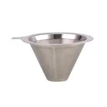 

Tea Filter Extra Fine Mesh Tea Infuser with Handle Reusable Stainless Steel Coffee Tea Infusing Filter Cup Tea Strainer Basket