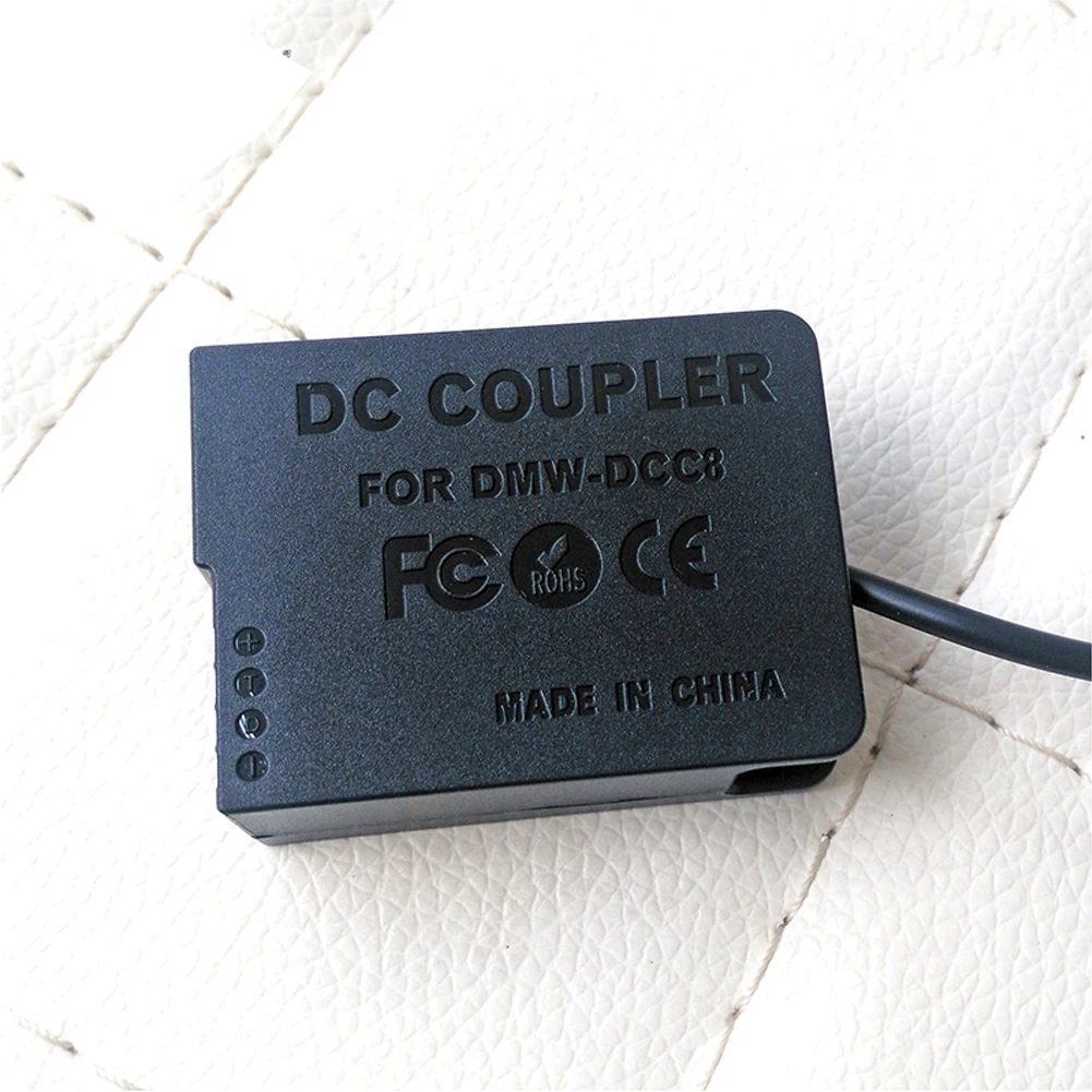 BLC12 поддельные батареи DMWDCC8 USB кабель адаптер DC муфта медный сердечник Мощность