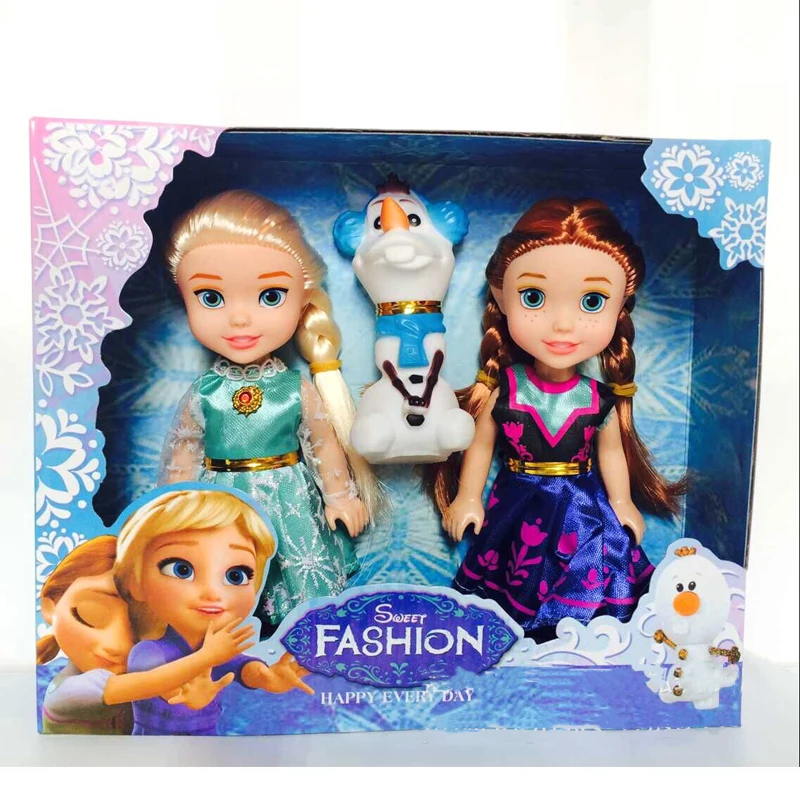 Hot-3pcs-Princess-Anna-Elsa-Dolls-For-Girls-Toys-Princess-Anna-Elsa-Dolls-For-Girls-Toys