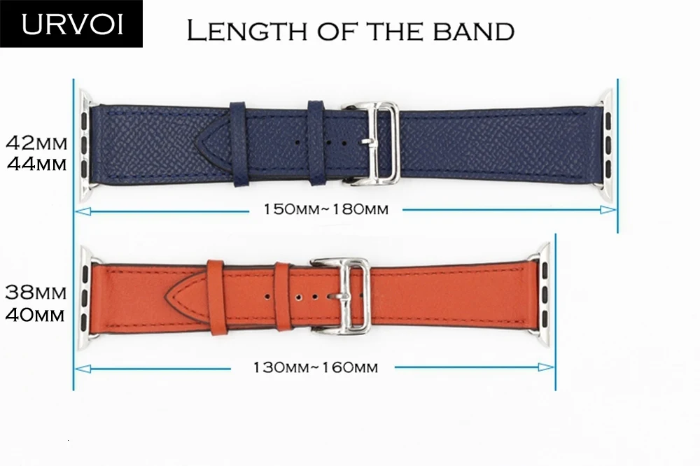 Один тур band для apple watch серии 4 3/2/1 Swift кожаный ремешок для наручных часов iWatch, наручные часы классический дизайн; ручная работа;