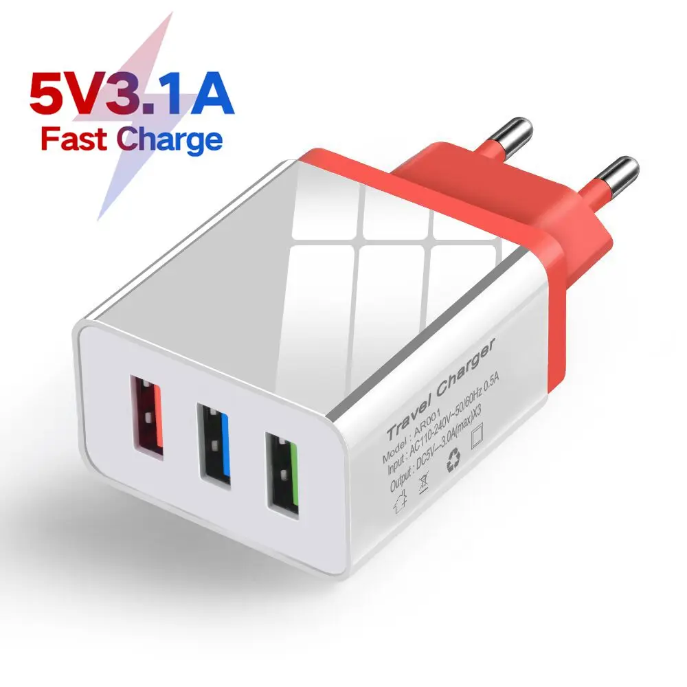 

Fast Charging USB Charger For iPhone 11 X 8 7 iPad Fast Wall Charger for Samsung S9 Xiaomi mi8 mi9 Huawei Mobile Phone Charger