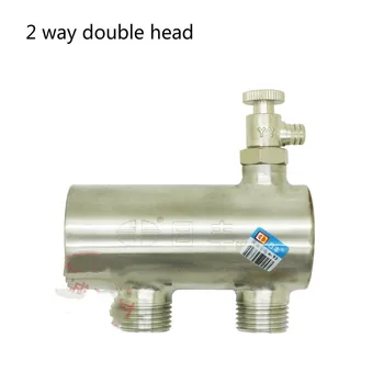 

Double Head Stainless Steel Manifold Floor Heating Manifold Floor Heating Manifold Water Manifold 2-7way