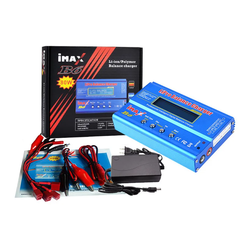 Зарядное устройство Lipro Balance зарядное устройство iMAX B6 зарядное устройство Lipro Digital Balance зарядное устройство 12 В 6A адаптер питания Кабели для зарядки