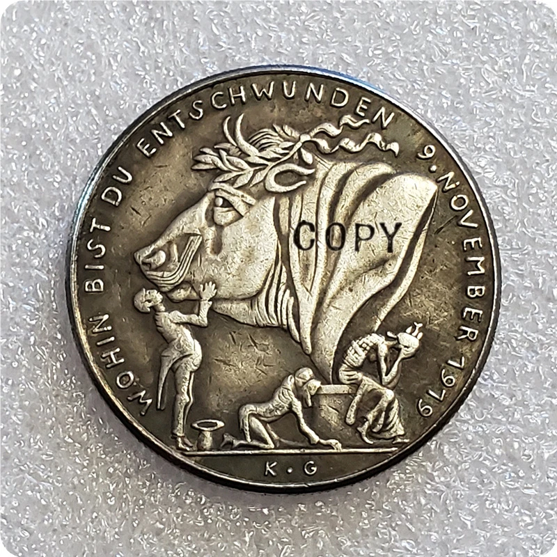 1919 Карл Гетц Германия копия монеты